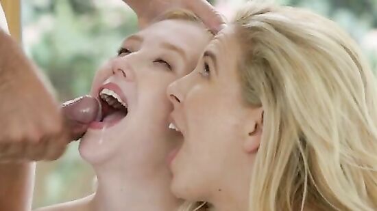 Любовница вместе с лысым трахнули его жену