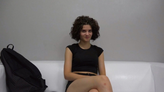 Первый в жизни Чешский кастинг для скромной кудряшки