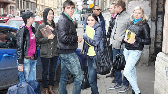 Ебля русских студентов на сьемной квартире