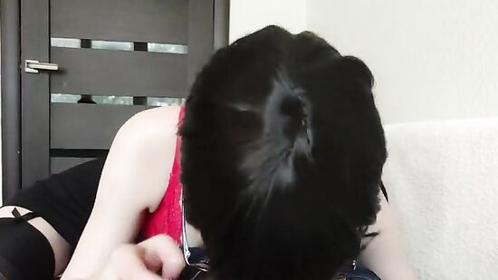 Домашнее порно с русской училкой в красных трусиках - с разговорами