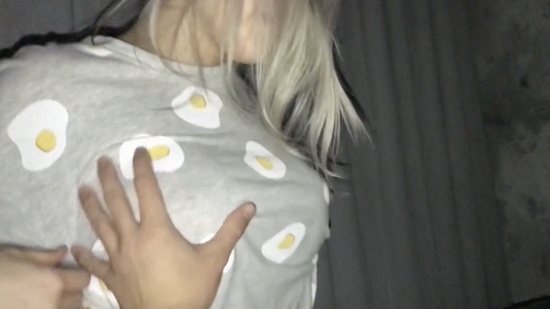 Настоящий секс с молодой женушкой снятый на телефон