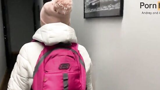 Гуляем по центру Питера, перед тем как пойти в отель...