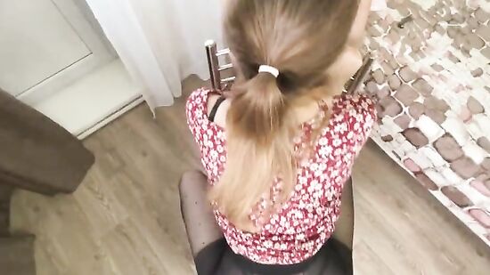 Русская модель Инстаграм снялась в домашнем порно со своим парнем