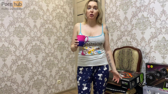 Смазал женщине анал своей термопастой