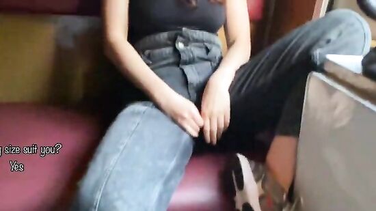 Порно в поезде - с разговором на русском языке